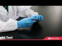 HIV 1/2 AIDS Hızlı Kan Testi Kiti İnsan İmmün Yetmezlik Virüsü İçin Tek Paket