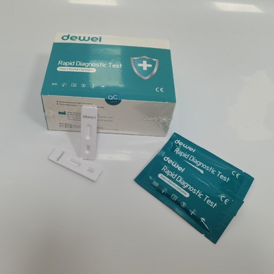 Diagnostic Influenza AB Antigen Rapid Test Kit Nasopharyngeal / Oropharyngeal Swab
