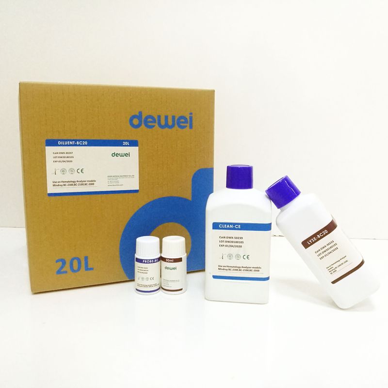 Purify Cell Counter Reagents MINDRAY 3 Part BC-2900 BC-2800 BC-2600 For Compatible Reagent