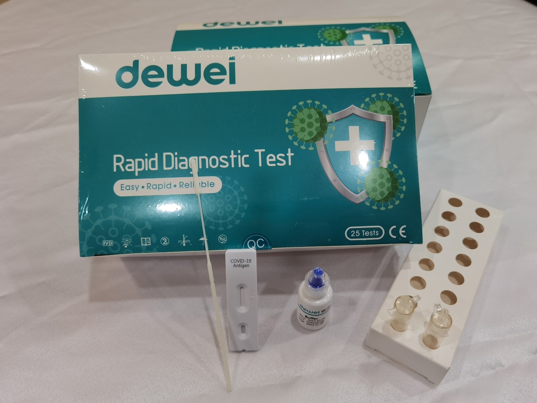 Self Test Fast Speed Covid-19 (2019-nCoV) Antigen Rapid Test Cassette by Swab